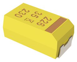 KEMET T491C336K025AT Surface Mount Tantalum Capacitor, 33 µF, 25 V, 2312 [6032 Metric], ± 10%, 1.2 ohm, C