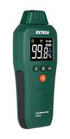 EXTECH INSTRUMENTS MO55A Moisture Meter, LCD Display, Wood: 5% to 50%, Building Material: 1.5% to 33%, 0.1 %, 5 °C, 45 °C