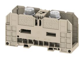 WEIDMULLER 1028500000 DIN Rail Mount Terminal Block, 2 Positions, 10 AWG, 120 mm², Screw, 269 A