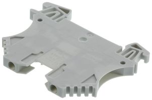 WEIDMULLER 1037720000 DIN Rail Mount Terminal Block, 2 Positions, 26 AWG, 12 AWG, 4 mm², Screw, 25 A