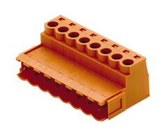 WEIDMULLER 1627260000 Terminal Block, Header, 5.08 mm, 4 Positions, 21.5 A, 400 V, Screw Clamp Right Angle