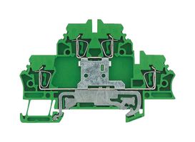 WEIDMULLER 1690000000 DIN Rail Mount Terminal Block, 4 Positions, 26 AWG, 12 AWG, 2.5 mm², Tension Clamp