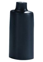 RAYCHEM - TE CONNECTIVITY PD 1/8-0 Heat Shrink Boot, PD Cap Encapsulant Lined, End Cap, 0.125 ", 3.18 mm, Black, 1 ", 25.4 mm