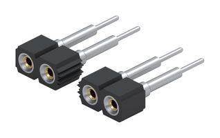 MILL-MAX 316-93-112-41-003000 IC & Component Socket, 12 Contacts, PCB Socket, 2.54 mm, 316 Series, Beryllium Copper