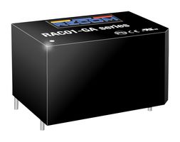 RECOM POWER RAC01-12SGA AC/DC PCB Mount Power Supply (PSU), ITE & Household, 1 Output, 1 W, 12 V, 83 mA