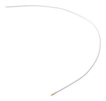 HARWIN G125-FW10150AAL9400 Cable Assembly, 26AWG, Crimp Socket to Free End, 5.9 ", 150 mm, Gecko G125 Series, White