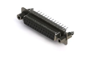 EDAC 628-025-220-047 D Sub Connector, Standard, Receptacle, 628 Series, 25 Contacts, DB, Solder