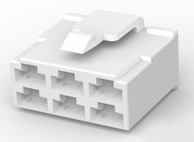 TE CONNECTIVITY - AMP 171898-1 Connector Housing, FASTIN-FASTON 250 Series, Receptacle, 6 Positions, 9 mm
