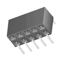 SAMTEC BCS-105-L-D-HE PCB Receptacle, Board-to-Board, 2.54 mm, 2 Rows, 10 Contacts, Through Hole Straight