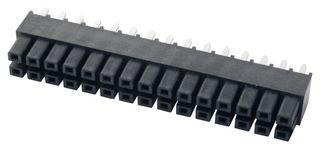 SAMTEC IPS1-115-01-S-D PCB Receptacle, Power Terminal, Board-to-Board, 2.54 mm, 2 Rows, 30 Contacts, Through Hole Mount