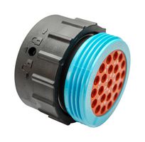 AMPHENOL SINE/TUCHEL AHDP06-24-23SR-WTA Circular Connector, IP69K, Standard Circular Connector, DuraMate AHDP Series, Straight Plug