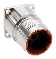 AMPHENOL SINE/TUCHEL MB2LLN0600 Sensor Connector, Quick Locking, MotionGrade M23 Standard Series, M23, Male, 6 Positions, Crimp Pin