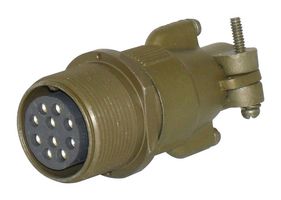 ITT CANNON MS3101F20-33S Circular Connector, MIL-DTL-5015 Series, MS3101 Series, Cable Mount Receptacle, 11 Contacts