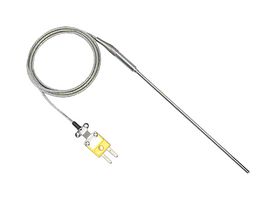 OMEGA TJ60-CASS-116U-2-CC-SB Thermocouple, Probe, K, 0 °C, 899 °C, 304 Stainless Steel, 5 ft, 1.524 m
