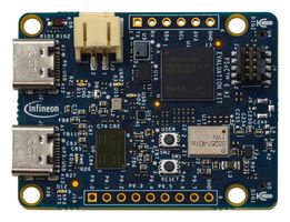 INFINEON CY8CKIT-062S2-AI Evaluation Board, CY8C624ABZI-S2D44, CYW43439, ARM, Cortex-M0+, Cortex-M4F, 32Bit