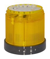 EAO 46-580.1G22 Illumination Element, 46 Series Signal Light Tower, Yellow, Panel Mount, 240 VAC, IP44