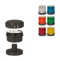 EAO 46-581.1800 Connection Module, 46 Series Signal Light Tower, Round, Panel Mount, IP44