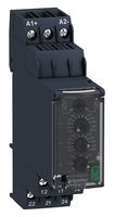 SCHNEIDER ELECTRIC RM22UB34 Voltage Monitoring Relay, Harmony RM22UB Series, DPDT, 8 A, DIN Rail, 250 V, Screw