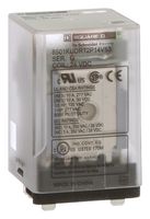 SCHNEIDER ELECTRIC 8501KUDR12P14V53 Power Relay, Spade Pin, DPDT-2NO / 2NC, 24 VDC, 10 A, 8501K Series, Socket, Non Latching