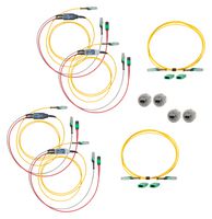 FLUKE NETWORKS CFM-EXPAND-S-MMC16 Expansion Kit, Single-Mode, MMC16 Cable, 2x Adaptors and 4x Test Reference Cords, 2x Couplers