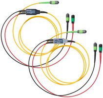 FLUKE NETWORKS CFM-TRC-S-MPO12P Test Cable Assembly, Single-Mode, Test Reference Cord Kit
