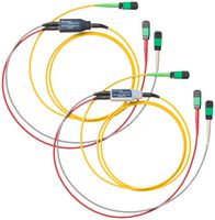 FLUKE NETWORKS CFM-TRC-S-MPO16U Test Cable Assembly, Single-Mode, Test Reference Cord Kit