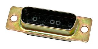 ITT CANNON DAA15PK87F0 D Sub Connector Housing, 15 Positions, D Sub, DA, Plug, Steel Body