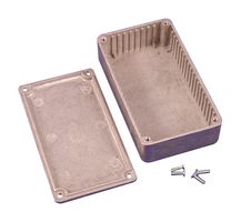 HAMMOND 1590NBK Metal Enclosure, Small, Diecast Aluminum, 40.01 mm, 65.5 mm, 119.9 mm, IP54