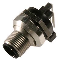 LUMBERG AUTOMATION RSWF 5-PCB Sensor Connector, RSWF Series, M12, Plug, 5 Contacts, PCB Pin, Straight PCB Mount