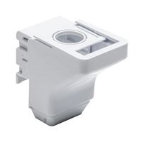HELLERMANNTYTON TSRP2W-50 Raceway Duct Fitting, Ceiling Drop, PVC (Polyvinylchloride), White, 62.81 mm, 49.78 mm, 77.22 mm