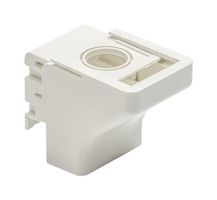 HELLERMANNTYTON TSRP3FW-50 Raceway Duct Fitting, Ceiling Drop, PVC (Polyvinylchloride), White, 62.81 mm, 49.78 mm, 64.52 mm