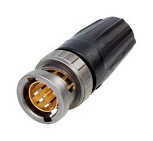 NEUTRIK NBNC75BDD6X-D RF / Coaxial Connector, UHD BNC Coaxial, Straight Plug, Crimp, 75 ohm
