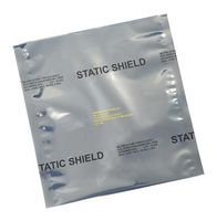 DESCO 12926 Antistatic Bag, Statshield 81705 Series, Shielding (Metal-In), Heat Seal, 24" W x 30" L