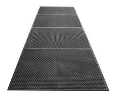 DESCO 40937 Conductive Interlocking Runner, Statfree i Series, NBR, Black, 3ft W x 10ft L
