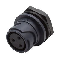 BULGIN LIMITED PXP4012/02S Circular Connector, IP66, IP67, IP68 & IP69K, Circular Power Connector, Buccaneer 4000 Series