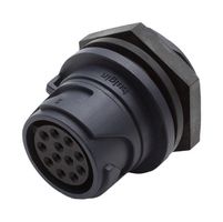 BULGIN LIMITED PXP4012/12S Circular Connector, IP66, IP67, IP68 & IP69K, Circular Power Connector, Buccaneer 4000 Series