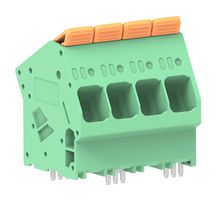 MOLEX 224931-0004 Wire-To-Board Terminal Block, 10 mm, 4 Positions, 18 AWG, 4 AWG, 5.89 mm², Push In Lock