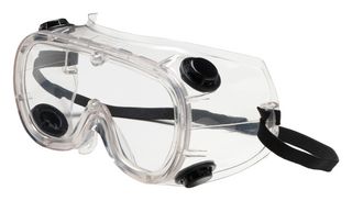 MULTICOMP PRO MP014939 Goggles, Indirect Ventilation, Clear Lens, Protection from Liquid Splash, Dust and Light Impacts