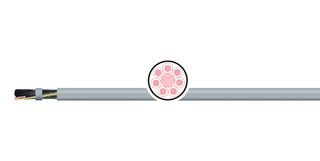 TKD KABEL 1004146-100F Multiconductor Cable, 2-Norm Tray, Unshielded, 25 Conductor, 16 AWG, 1.5 mm², 100 ft, 30.48 m