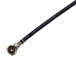 JOHNSON - CINCH CONNECTIVITY 415-0555-250 RF / Coaxial Cable Assembly, 9.9 ", 250 mm, 0.81mm Flexible, MHF 4L Right Angle Plug, Free End