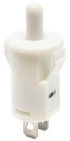 E-SWITCH TD13502A1AWW Detector Switch, Off-(On), 12A/250VAC, Panel/Snap-In, TD1350 Series, SPST-NO-DM, Solder Lug, 0.9 "