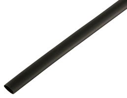 PANDUIT HSTT50-Y Heat Shrink Tubing, 2:1, 0.5 ", 12.7 mm, Black, 6 ", 152 mm