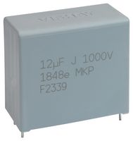 VISHAY MKP1848E55012JK2 Power Film Capacitor, Metallized PP, Radial Box - 2 Pin, 5 µF, ± 5%, DC Link, Through Hole