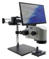 AVEN 26700-141-534XYR Digital Microscope, w/Double Arm Boom Stand & X/Y/R Gliding Stage, 5MP, 20.7X - 133.4X Magnification