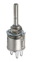 BOURNS 91A1A-B24-B15L Rotary Potentiometer, 10 kohm, 1 Turns, Linear, 1 W, ± 20%, 91 Series