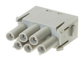 HARTING 09 14 006 3141 Heavy Duty Connector, Han-Modular Series, Module, 6 Contacts, Receptacle