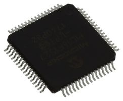 MICROCHIP PIC16F1527-I/PT 8 Bit MCU, Flash, PIC16 Family PIC16F152x Series Microcontrollers, PIC16, 20 MHz, 28 KB, 64 Pins