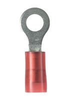 PANDUIT PN18-14R-M Ring Tongue Terminal, M6, 1/4", 18 AWG, 1 mm², PN Series, Red