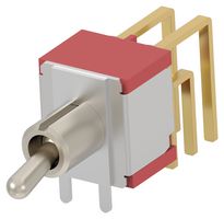 TE CONNECTIVITY - ALCOSWITCH DMTD3T2B2PPRG05 Toggle Switch, On-On-On, DP3T, Non Illuminated, DMT Series, Through Hole