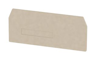 WEIDMULLER 1748660000 Accessory, Weidmuller ZDU 10 Terminal Block, End Plate, Z Series